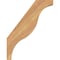 Ekena Millwork 3 1/2"W x 14"D x 18"H Funston Smooth Knee Brace, Western Red Cedar BRC04X14X18FST00SWR - alternate 3